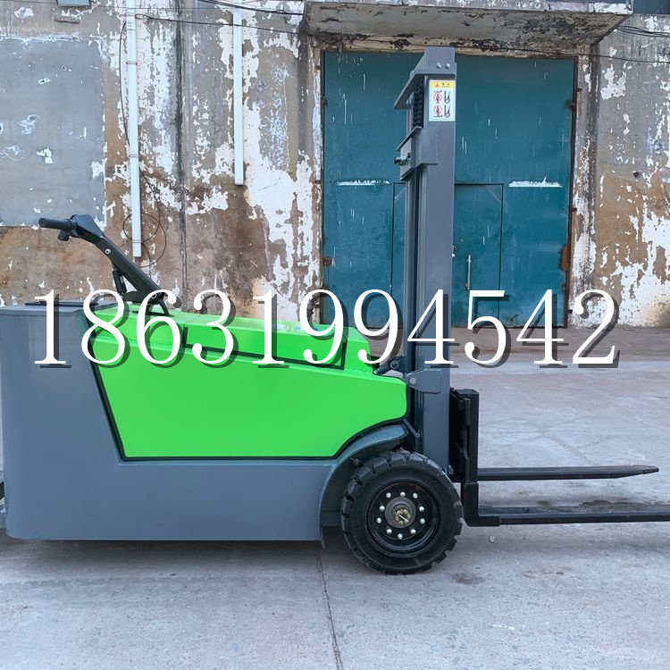 澎湖县小型电动叉车1吨2吨步行站驾式电瓶堆高充电装卸车液压升降车铲车