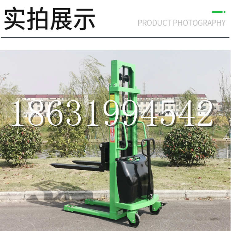澎湖县电动叉车堆高车液压铲车电瓶1吨2吨站驾步行式小型全自动叉车